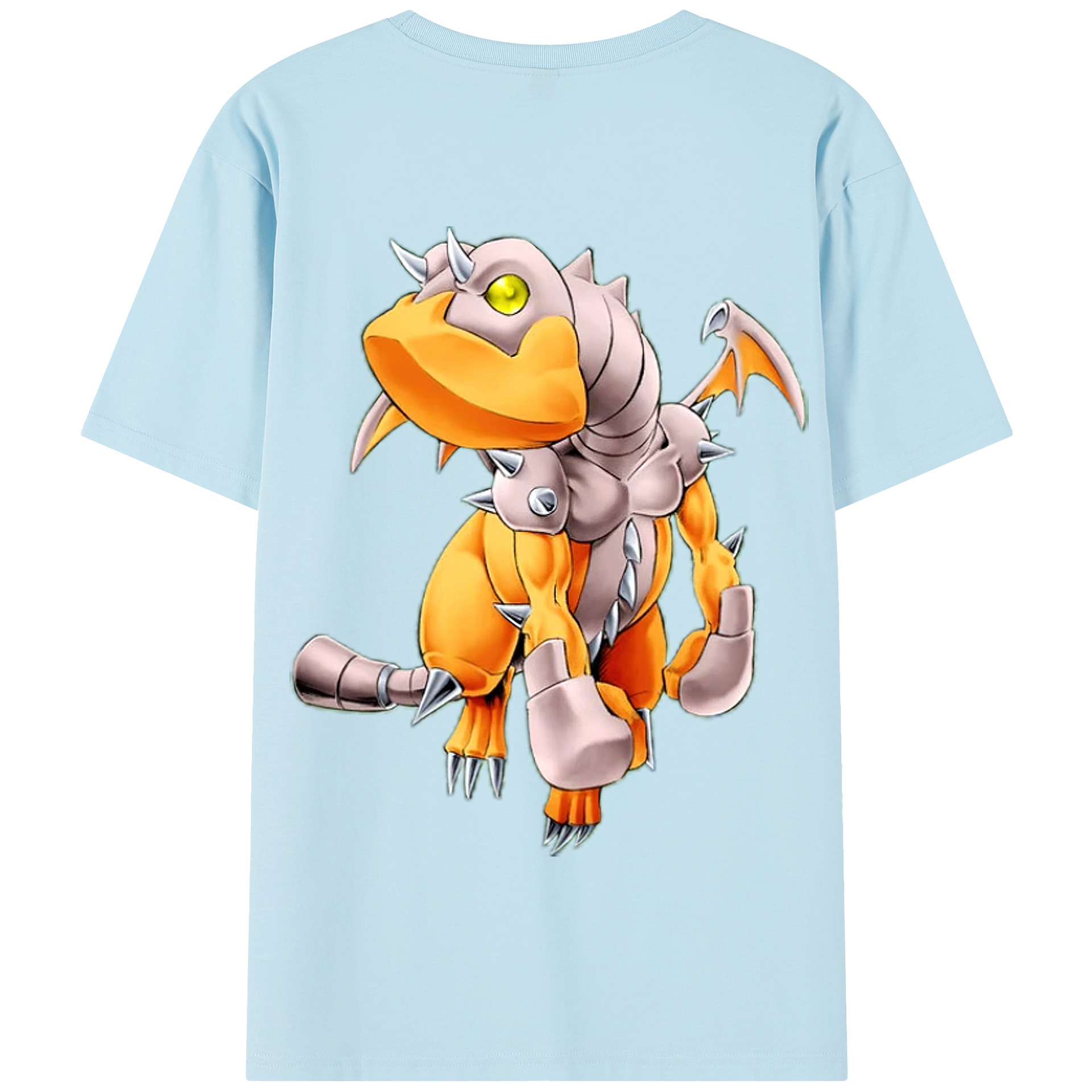 （画像用） 遊☆戯☆王 Yu-Gi-Oh! 綿100％半袖Tシャツ（背面プリント）